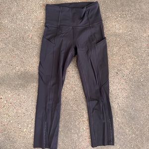 Lululemon Fast and Free Crop 19”